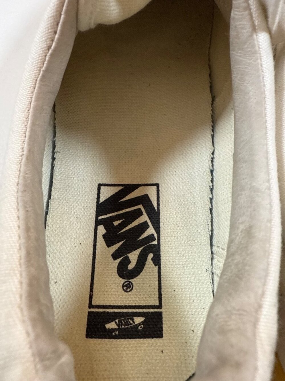 Vans Era Stacked LX Suede Sneakers unisex Neutral Leaf Print Sole M7 / W8.5 - Picture 7 of 10